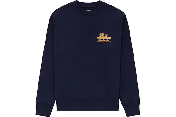 Aime Leon Dore Unisphere Crewneck Sweatshirt Navy