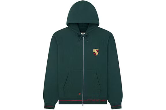 Aime Leon Dore x Porsche Full Zip Hoodie Green