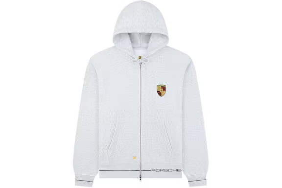 Aime Leon Dore x Porsche Full Zip Hoodie Grey