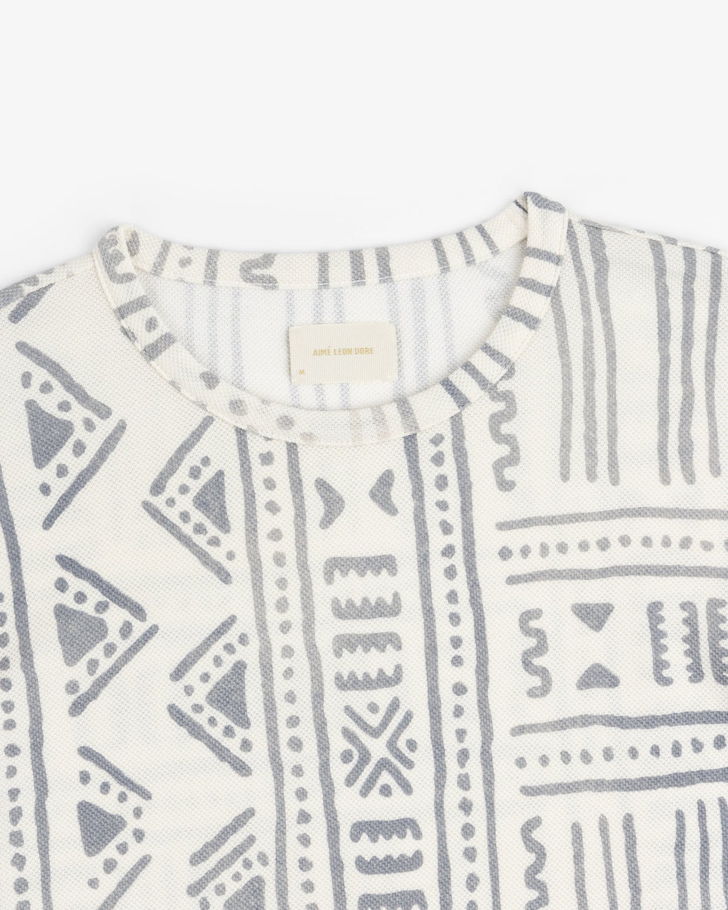 Long-Sleeve Mesh Tapestry Tee